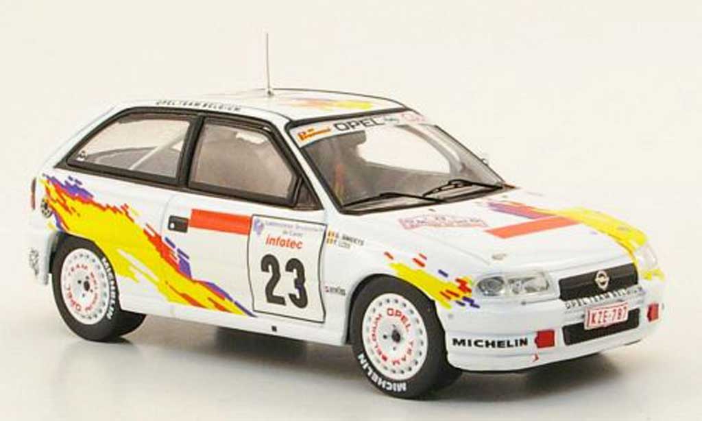 Opel Astra 1/43 IXO F GSI 16V No.23 Rally Korsika 1995 diecast model cars