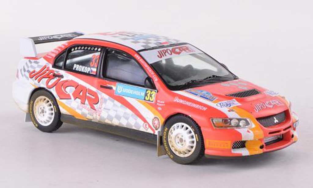 Mitsubishi Lancer Evolution IX 1/43 IXO Evolution IX No.33 Jipocar Rally Schweden 2008 M.Prokop/J.Tomanek diecast model cars