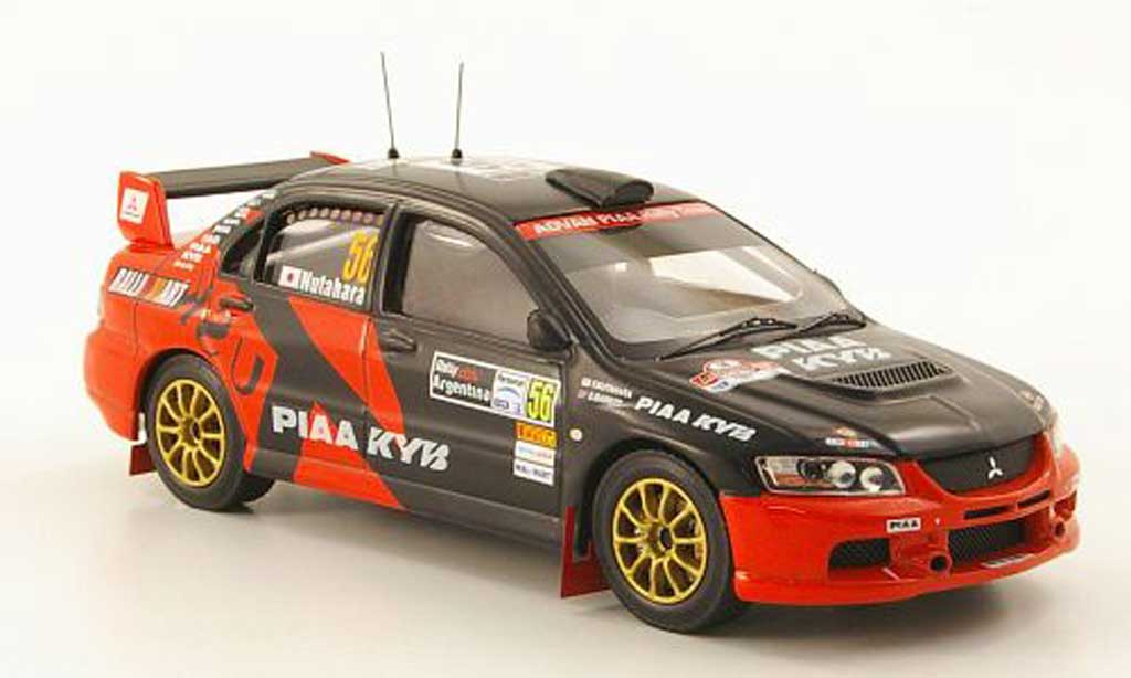 Mitsubishi Lancer Evolution IX 1/43 IXO Evolution IX No.56 PIAA Rally Argentinien 2008 diecast model cars