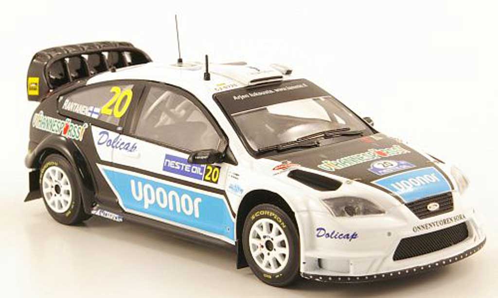 Ford Focus RS WRC 1/43 IXO RS WRC No.20 Uponor Rally Finnland 2008 diecast model cars