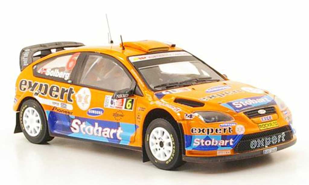Ford Focus RS WRC 1/43 IXO RS WRC 08 No.6 Stobart Rally Norwegen 2009 diecast model cars