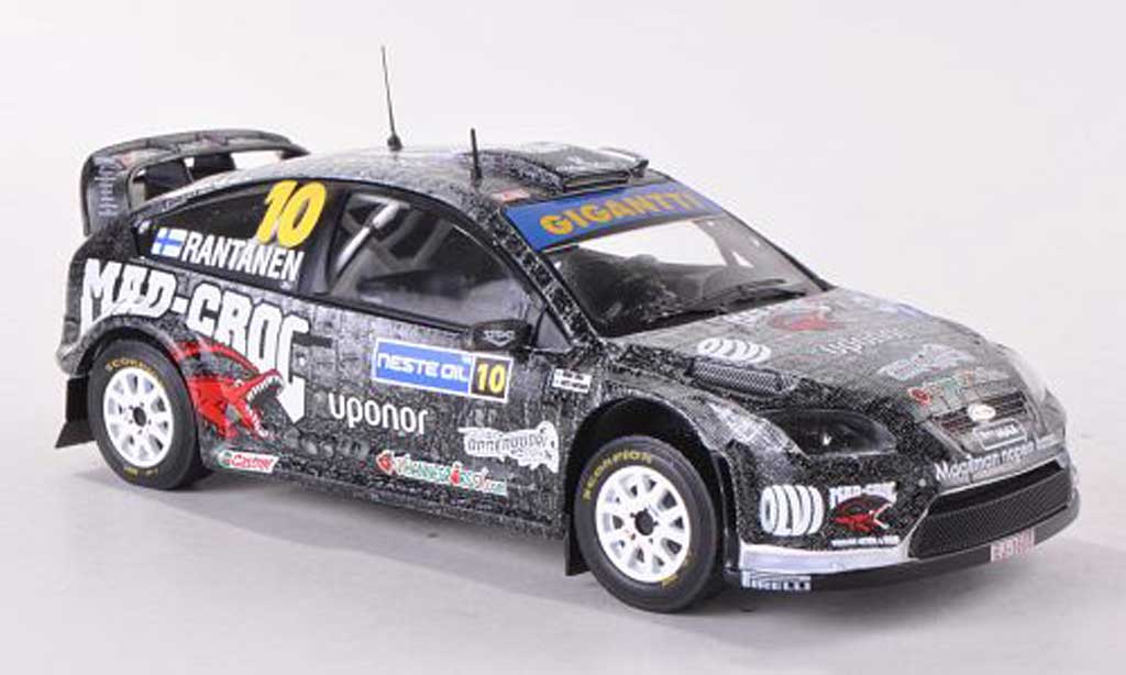 Ford Focus RS WRC 1/43 IXO RS WRC 08 No.10 Gigantii Rally Finnland 2009 M.Rantanen/M.Lukka diecast model cars