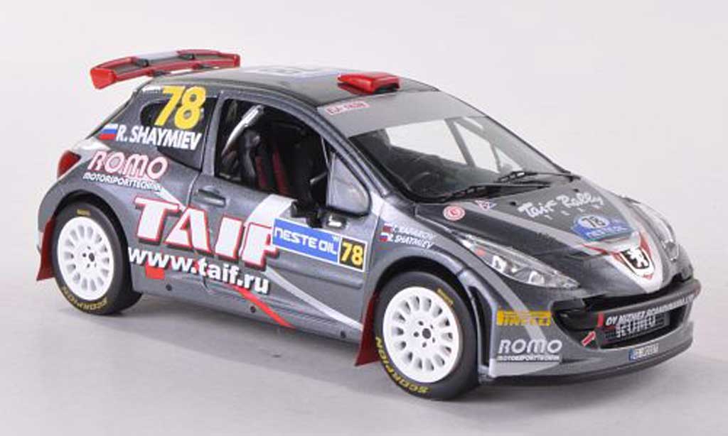 Peugeot 207 S2000 1/43 IXO S2000 No.78 Romo Rally Finnland 2009 R.Shaymiev/T.Kafarov diecast model cars