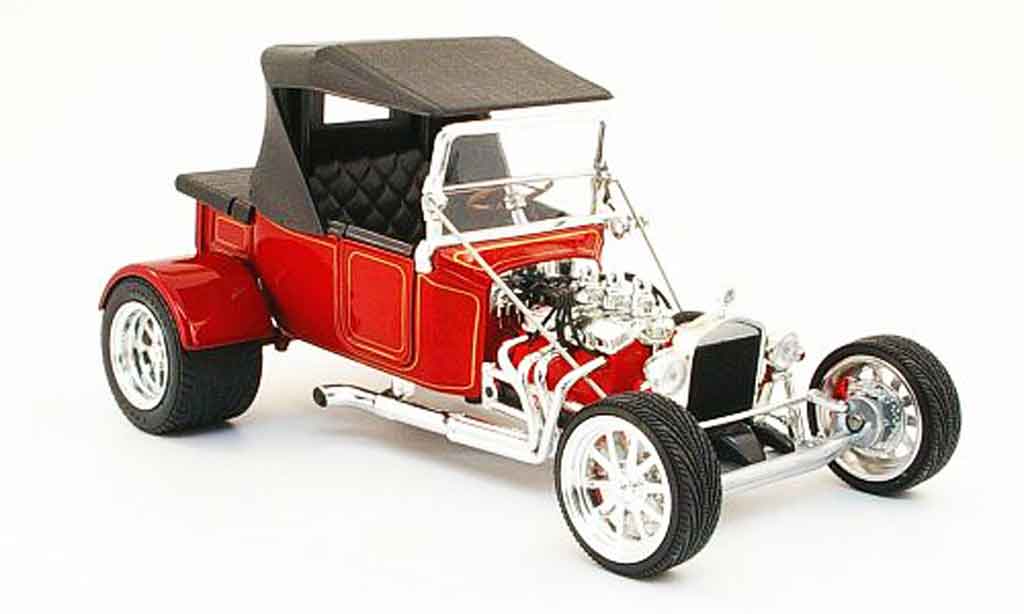 Ford Hot Rod 1/18 Yat Ming t-bucket red geschlossen 1923 diecast model cars