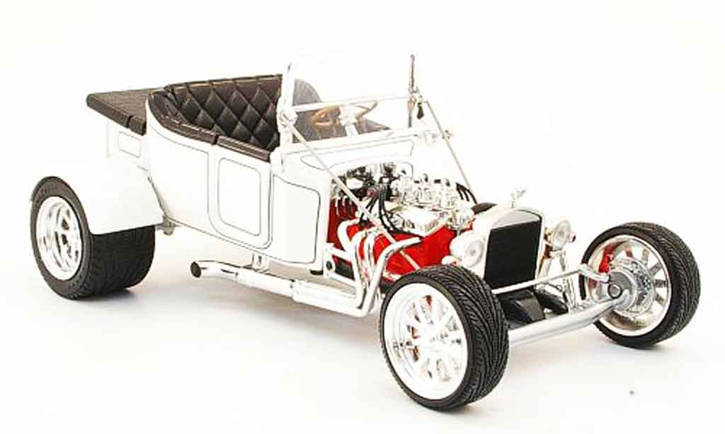 Ford Hot Rod 1/18 Yat Ming t-bucket white offen 1923 diecast model cars