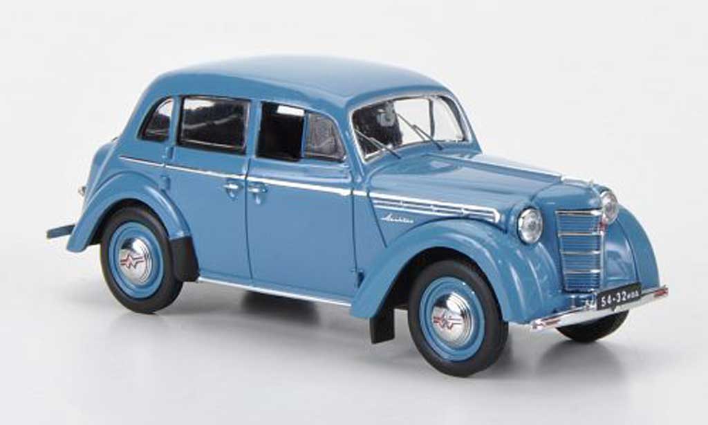 Moskwitsch 400 1/43 IST Models blue 1954 diecast model cars