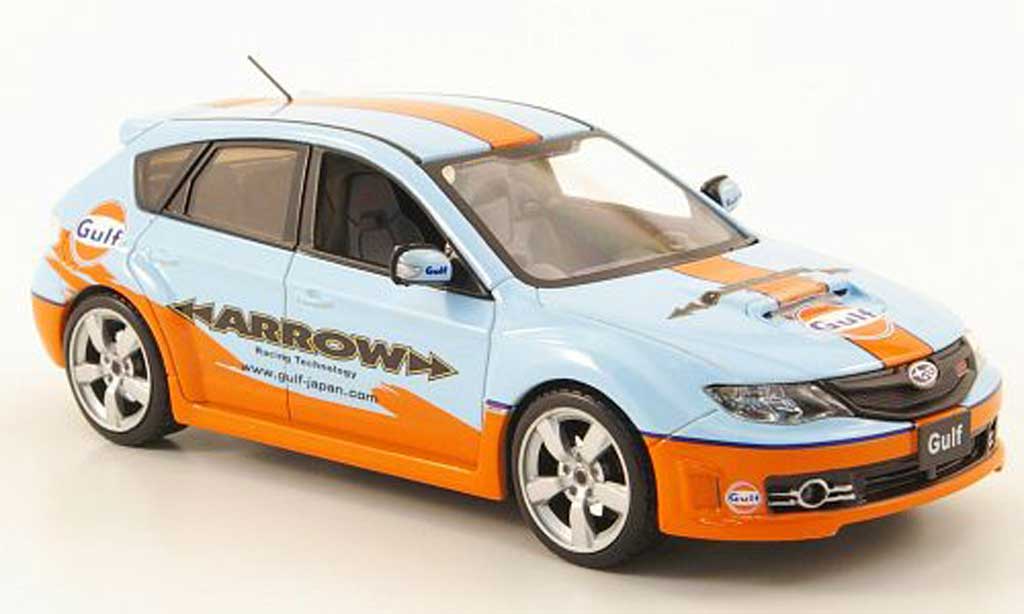 Subaru Impreza WRX 1/43 J Collection STI WRX Gulf Japan RHD 2008 diecast model cars