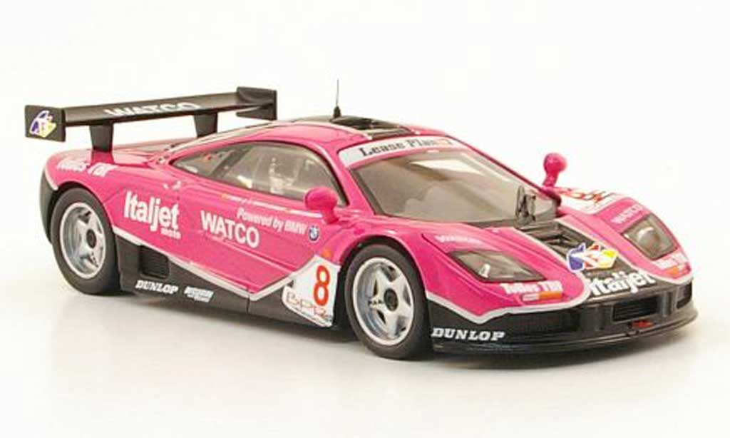 McLaren F1 1/43 IXO GTR No.8 Italjet BPR Silverstone 1996 diecast model cars
