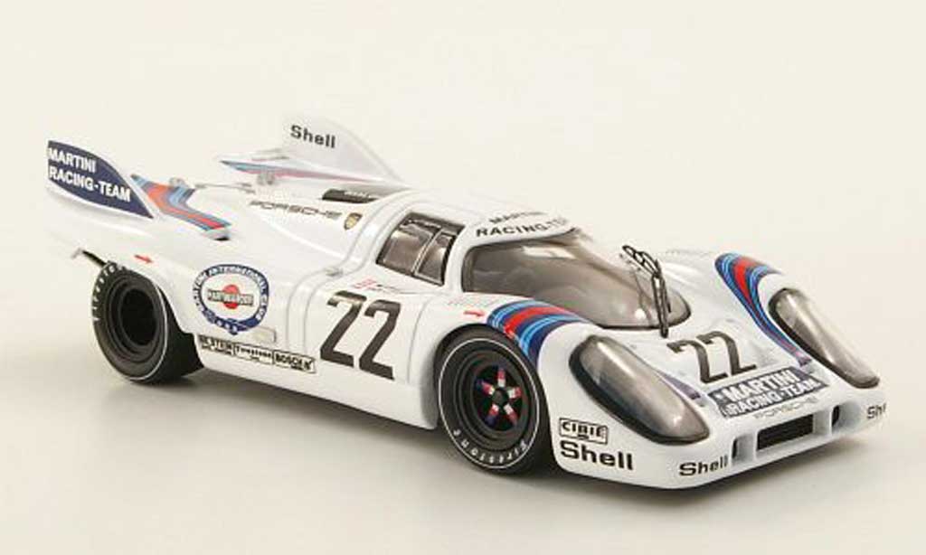 Porsche 917 1971 1/43 IXO 1971 No.22 Martini Marko/van Lennep 24h Le Mans diecast model cars