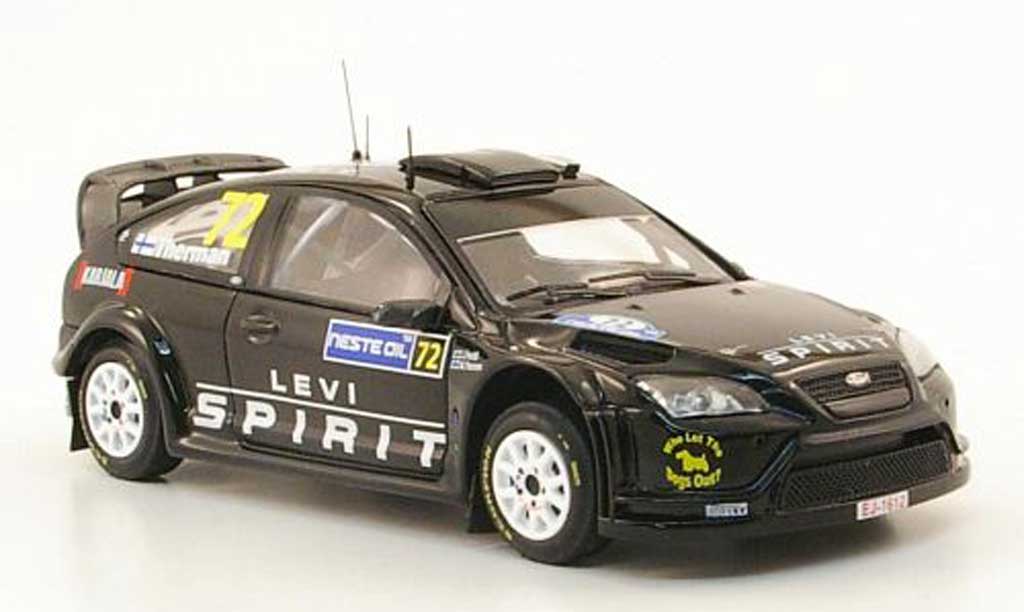 Ford Focus RS WRC 1/43 IXO RS WRC 08 No.72 Levi Spirit Rally Finnland 2009 M.Therman / J.Perala diecast model cars