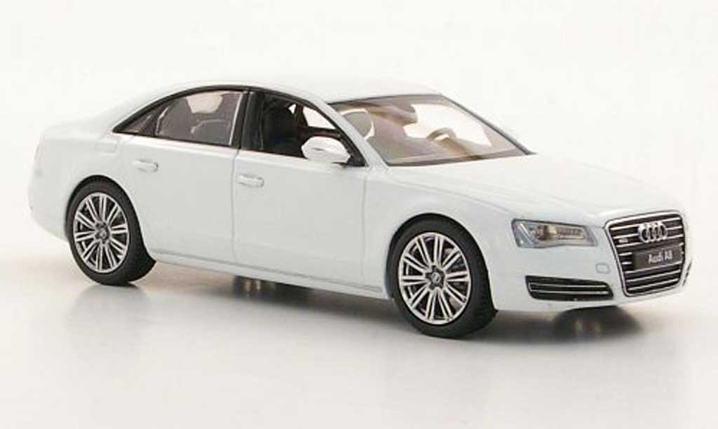 Audi A8 1/43 Kyosho (D4) white diecast model cars