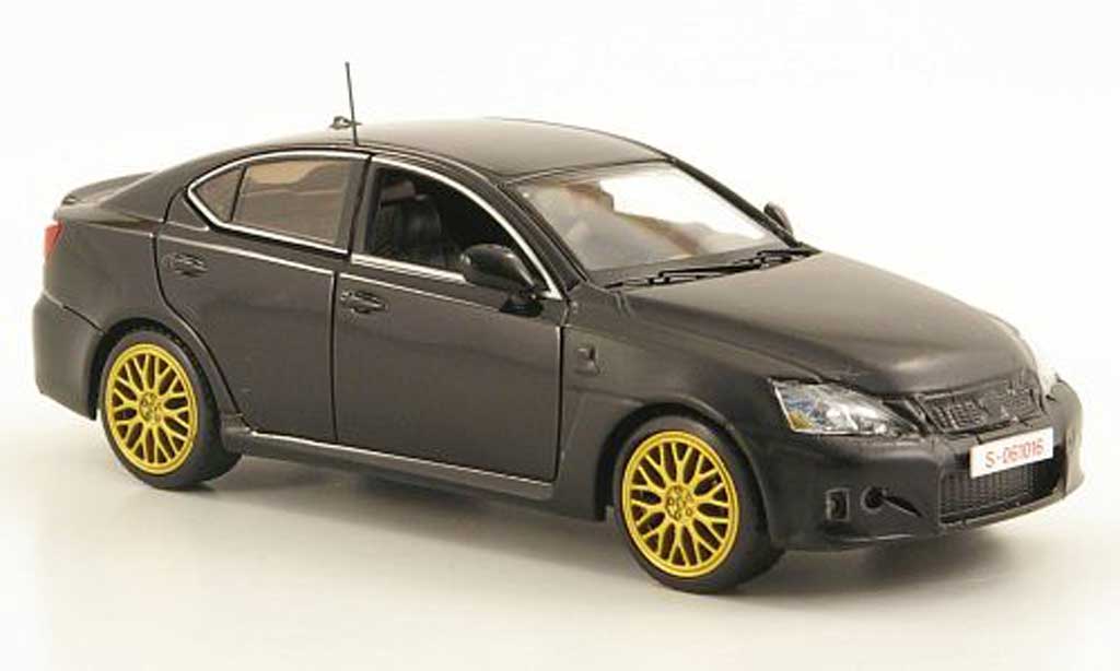 Lexus IS 1/43 Kyosho F black/mattblack LHD Testfahrzeug Nurburgring diecast model cars