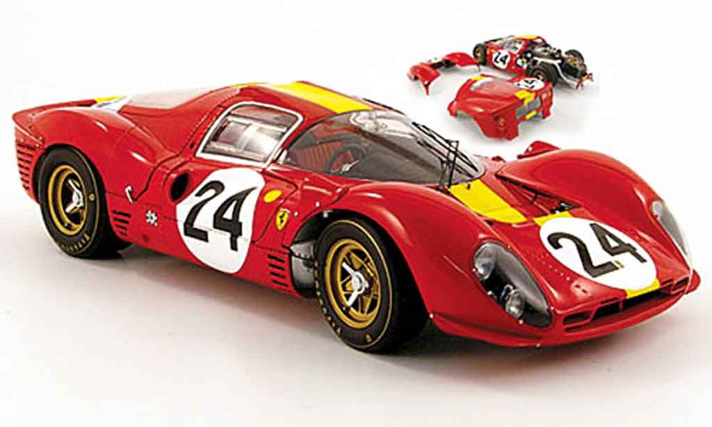 Ferrari 330 P4 1/18 Kyosho P4 no.24 dritter platz 24h le mans 1967 diecast model cars