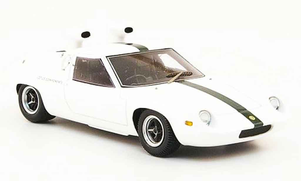 Lotus 47 1/43 Spark test car white grun avec schnorchel 1967 diecast model cars