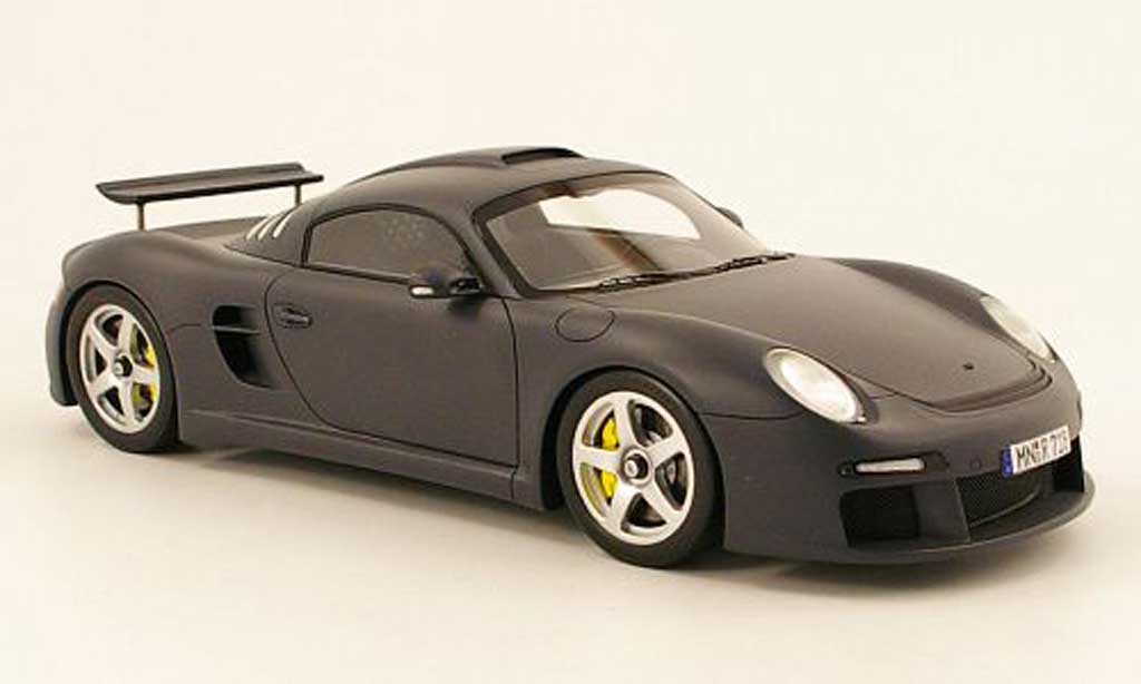 Ruf CTR RUF 1/18 Spark Porsche 997 RUF ctr3 grey 2009 diecast model cars
