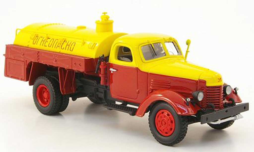 Zis 150 1/43 DIP Models Tankwagen red/yellow diecast model cars