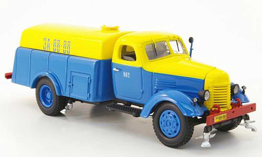 Zis 150 1/43 DIP Models PM-8 Strassenreinigrung blue/yellow diecast model cars