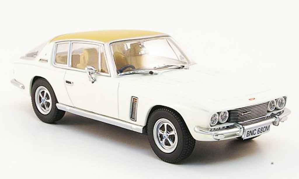Jensen MK3 1/43 Oxford Interceptor white brown diecast model cars