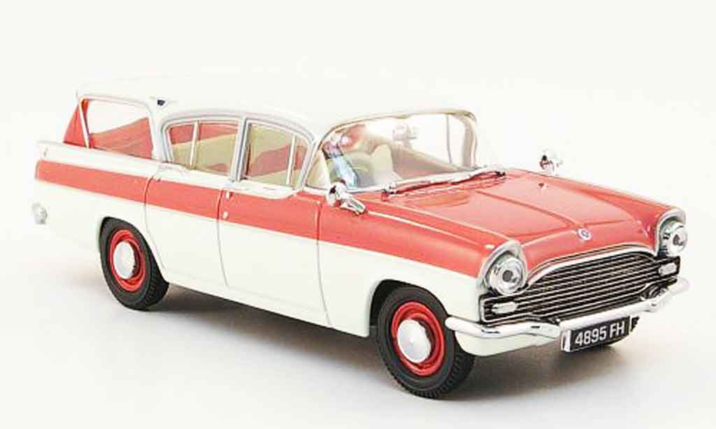 Opel Cresta 1/43 Oxford Friary Estate pink white diecast model cars