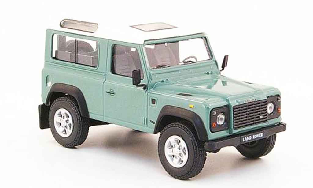 Land Rover Defender 1/43 Cararama grun white diecast model cars