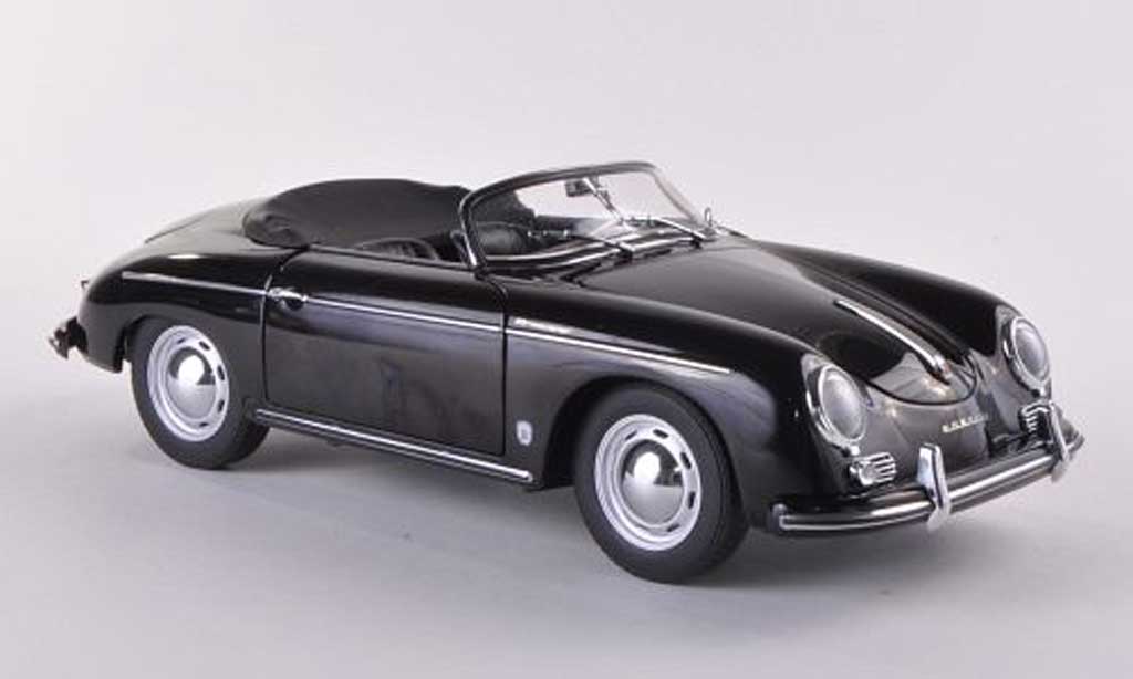 Porsche 356 1/18 Autoart 1957 A Speedster black Europaversion diecast model cars