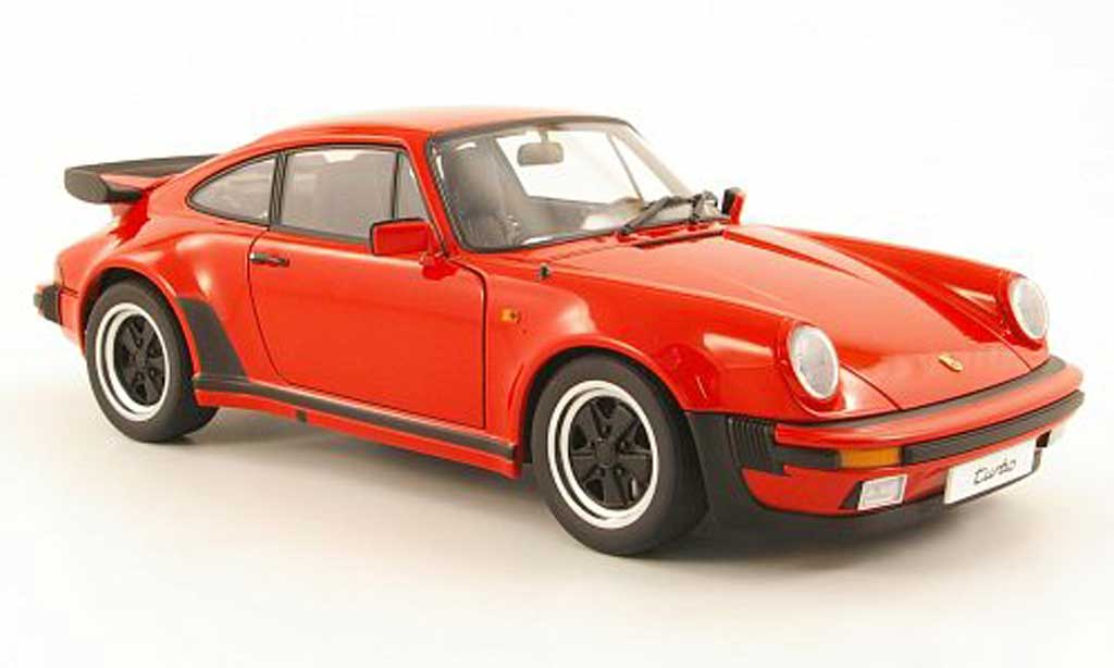 Porsche 930 Turbo 1/18 Autoart Turbo 3.3 red 1978 diecast model cars