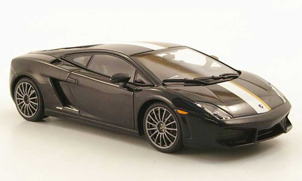Lamborghini Gallardo LP550-2 1/43 Autoart LP550-2 Balboni black 2009 diecast model cars