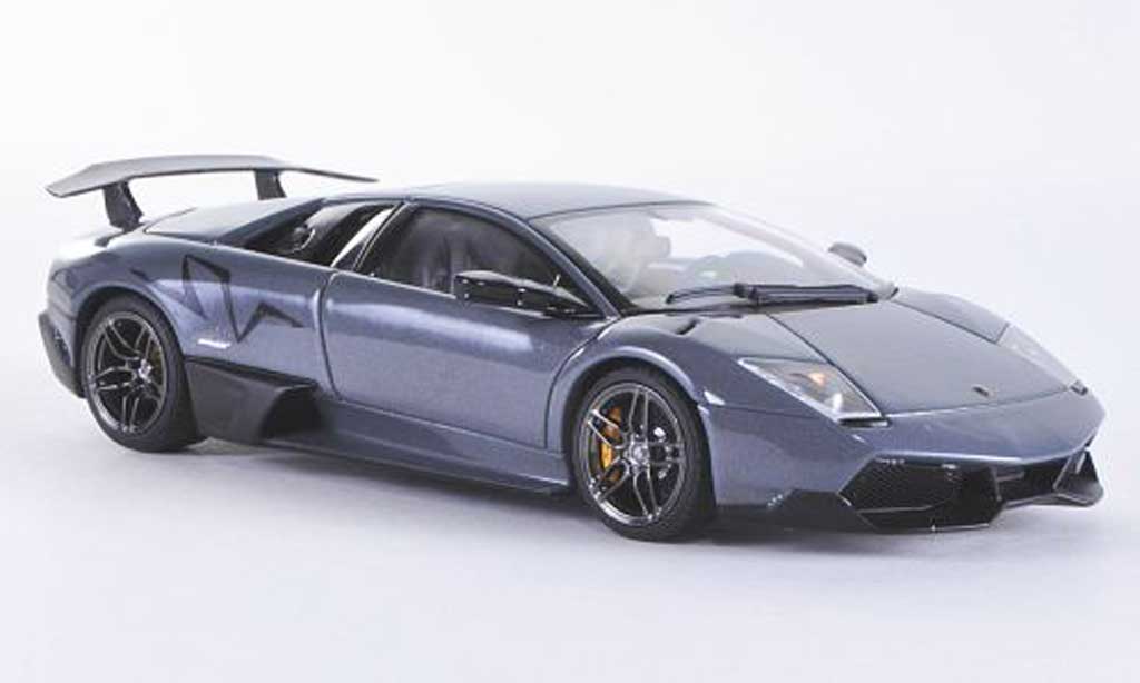 Lamborghini Murcielago LP670 1/43 Autoart LP670 4 SV grey/carbon 2009 diecast model cars