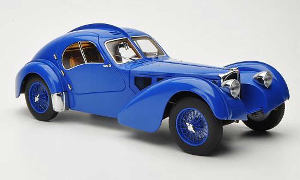 Bugatti 57 S 1/18 Autoart S Atlantic blue 1938 diecast model cars