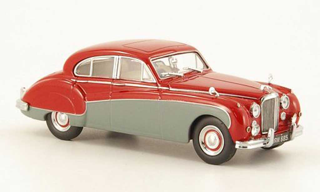 Jaguar MK 8 1/43 Oxford 8 red/grey diecast model cars