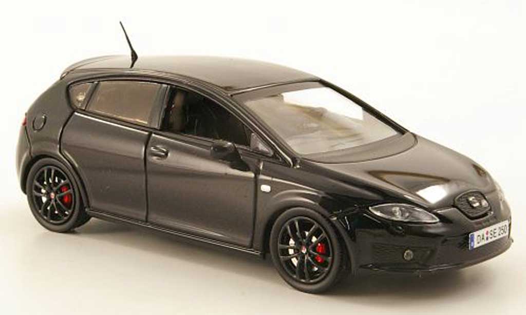 Seat Leon Cupra 1/43 Seat Cupra R black diecast model cars