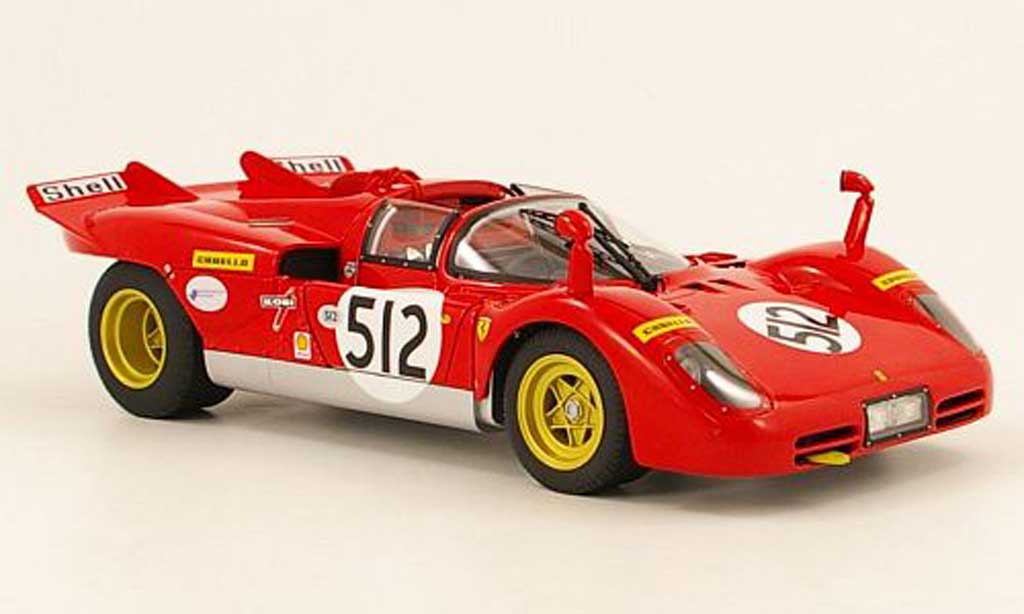 Ferrari 512 S 1/18 Hot Wheels S no. besitzer nick mason (pink floyd) diecast model cars
