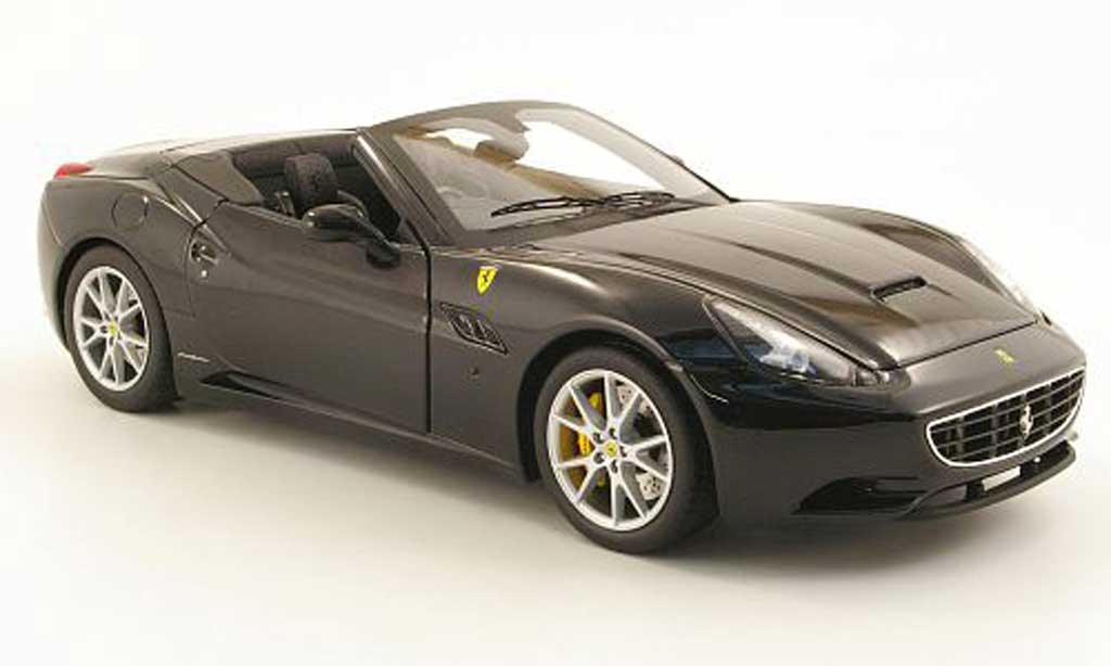 Ferrari California 2008 1/18 Hot Wheels 2008 black george michael diecast model cars