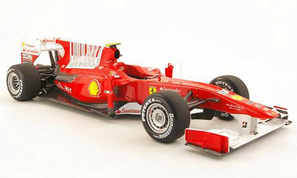 Ferrari F1 2010 1/18 Hot Wheels 2010 f2010 no.8 f.alonso gp bahrain diecast model cars