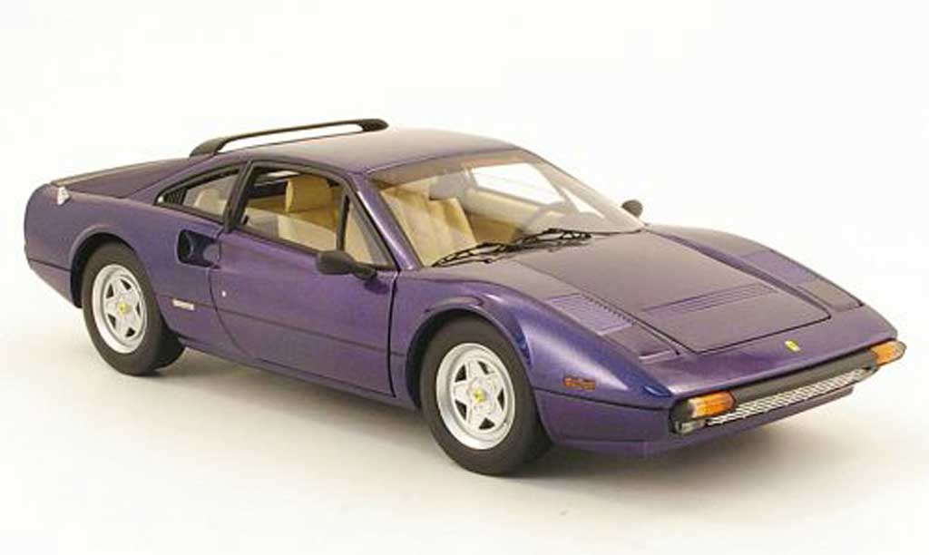 Ferrari 308 GTB 1/18 Hot Wheels Elite GTB blue diecast model cars
