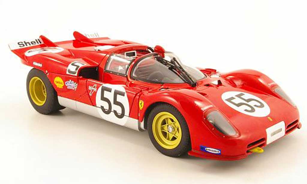 Ferrari 512 S 1/18 Hot Wheels Elite S no55 1000km nurburgring 1970 surtees/vaccarella diecast model cars