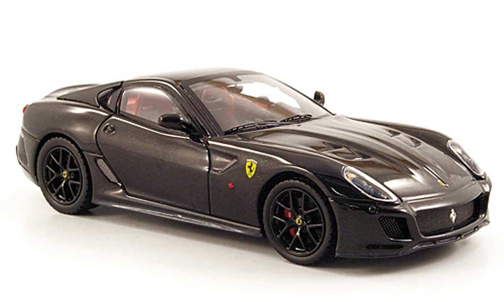 Ferrari 599 GTO 1/43 Hot Wheels Elite GTO black (Elite) diecast model cars