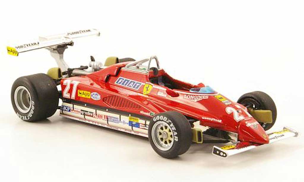 Ferrari 126 1982 1/43 Hot Wheels Elite 1982 C2 No.27 GP USA-West (Elite) diecast model cars