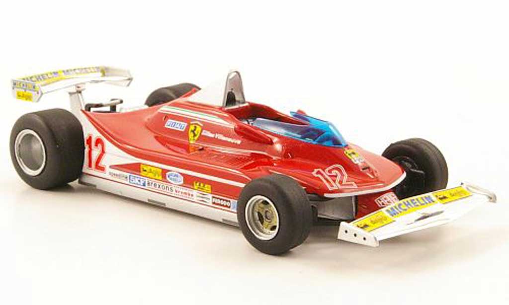 Ferrari 312 T4 1/43 Hot Wheels Elite T4 No.12 GSudafrika (Elite) 1979 diecast model cars