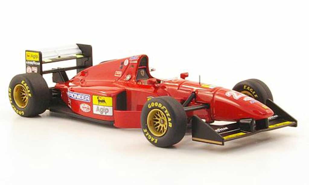 Ferrari 412 1/43 Hot Wheels Elite T1 No.27 J.Alesi GP England (Elite) 1994 diecast model cars