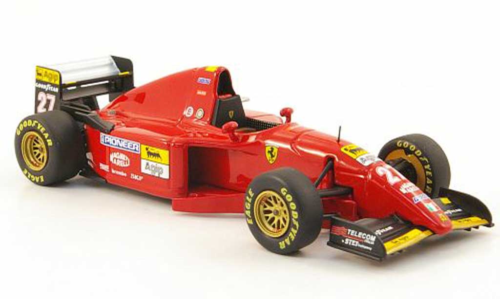 Ferrari 412 1/43 Hot Wheels Elite T2 No.27 J.Alesi GP Europa (Elite) 1995 diecast model cars