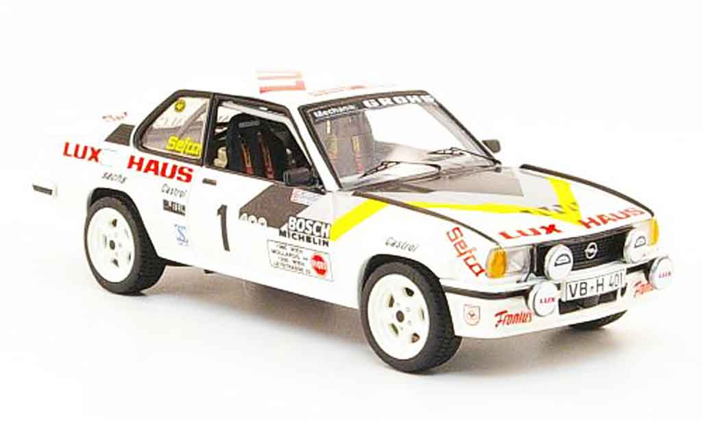 Opel Ascona B 1/43 Schuco B 400 no.1 lux haus 1982 diecast model cars