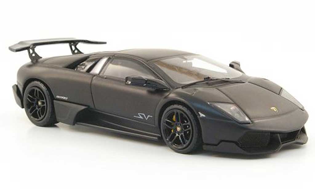 Lamborghini Murcielago LP670 1/43 Hot Wheels Elite LP670 SV mattblack (Elite) diecast model cars
