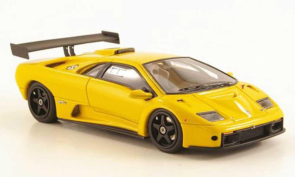 Lamborghini Diablo GTR 1/43 Look Smart GTR yellow 1999 diecast model cars