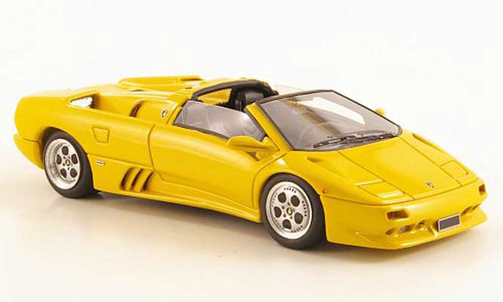 Lamborghini Diablo VT 1/43 Look Smart VT Roadster yellow diecast model cars