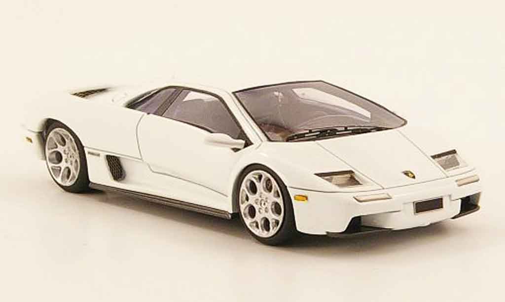 Lamborghini Diablo 6.0 1/43 Look Smart 6.0 white 2001 diecast model cars