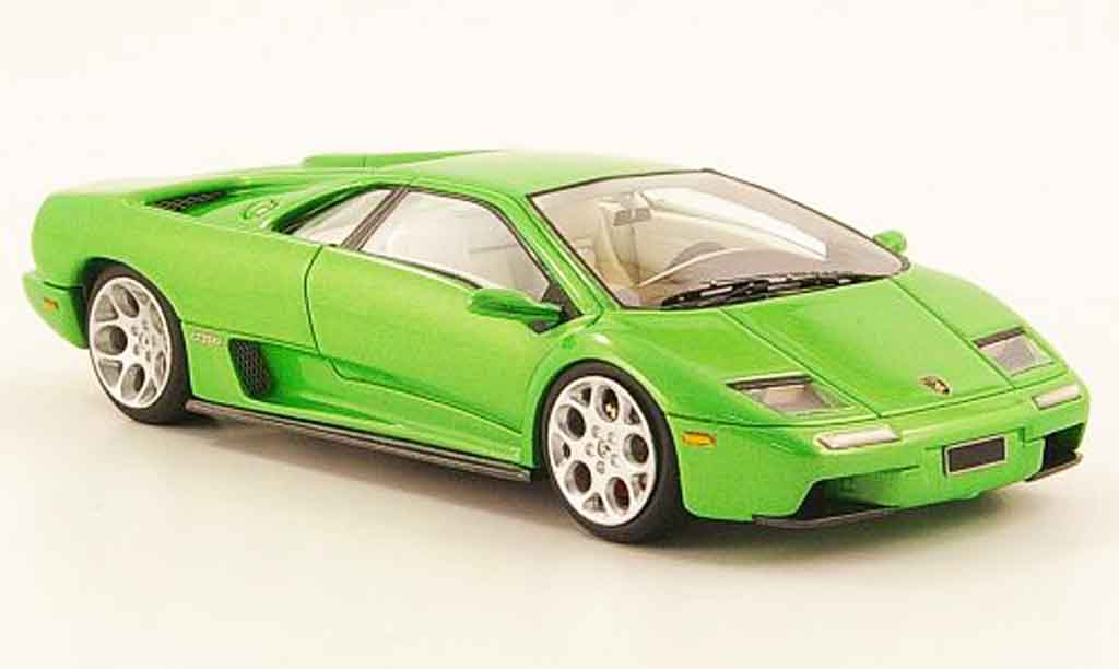 Lamborghini Diablo 6.0 1/43 Look Smart 6.0 grun 2001 diecast model cars