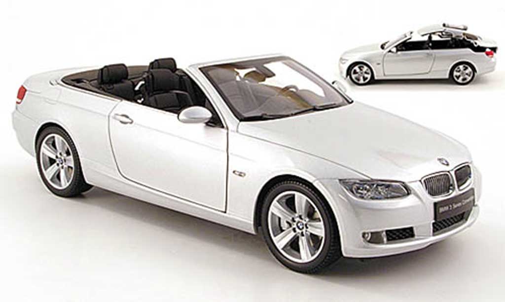 Bmw 335 1/18 Kyosho i cabriolet (e93) grey diecast model cars