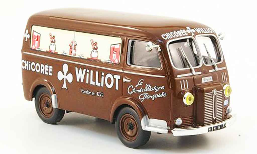 Peugeot D3A 1/43 IXO chicoree williot diecast model cars