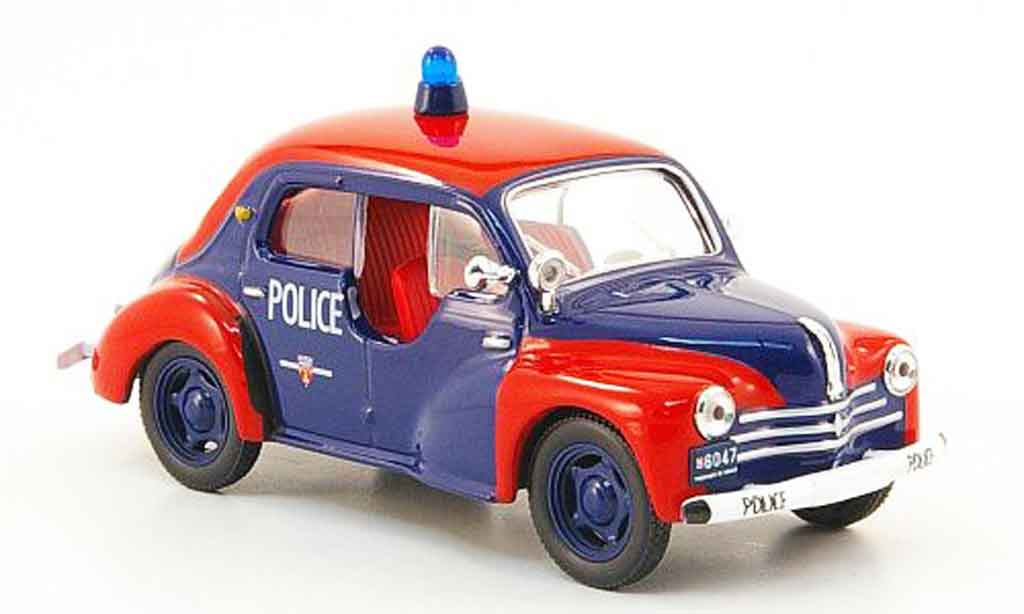 Renault 4CV 1/43 IXO police de monaco diecast model cars